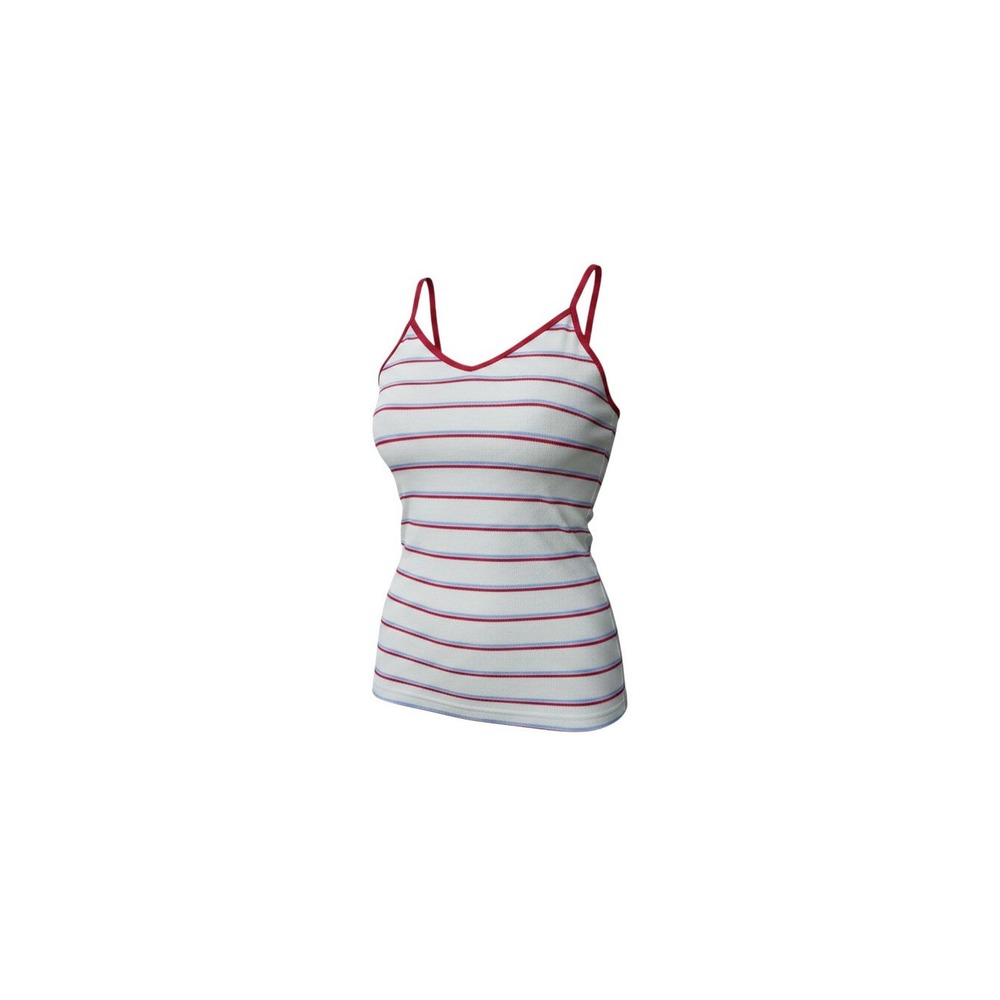 No Boundaries Rib Cami Juniors M White New Striped Cinch Front Fitted Tank Top